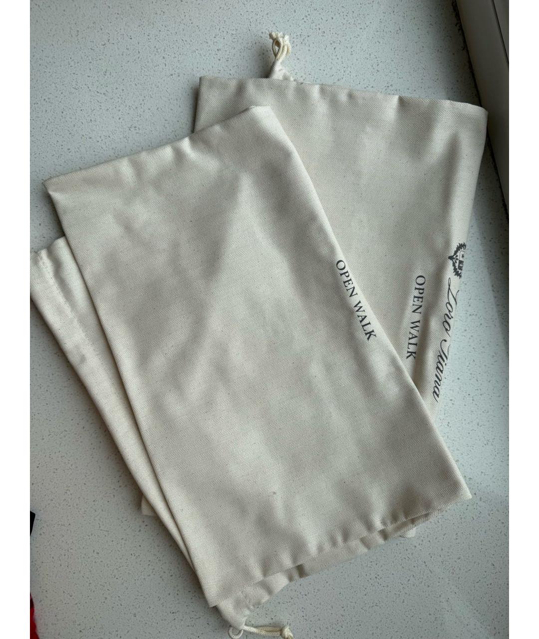 LORO PIANA Зеленые замшевые лоферы, фото 6