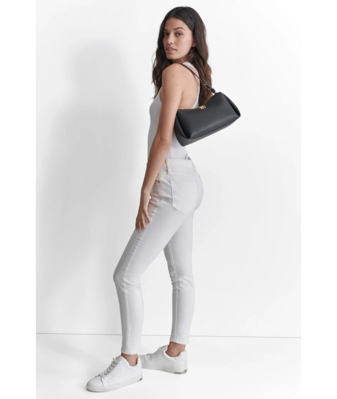 DKNY Черная сумка через плечо из искусственной кожи, фото 4