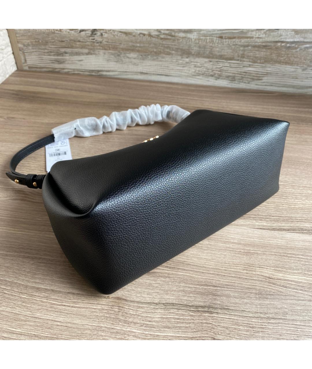 DKNY Черная сумка через плечо из искусственной кожи, фото 7