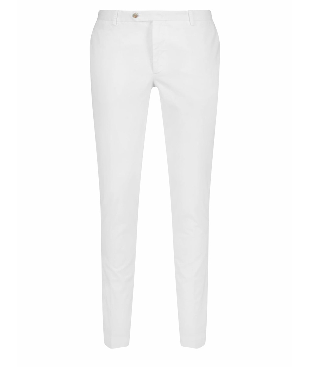 HACKETT Белые хлопко-эластановые брюки чинос, фото 1
