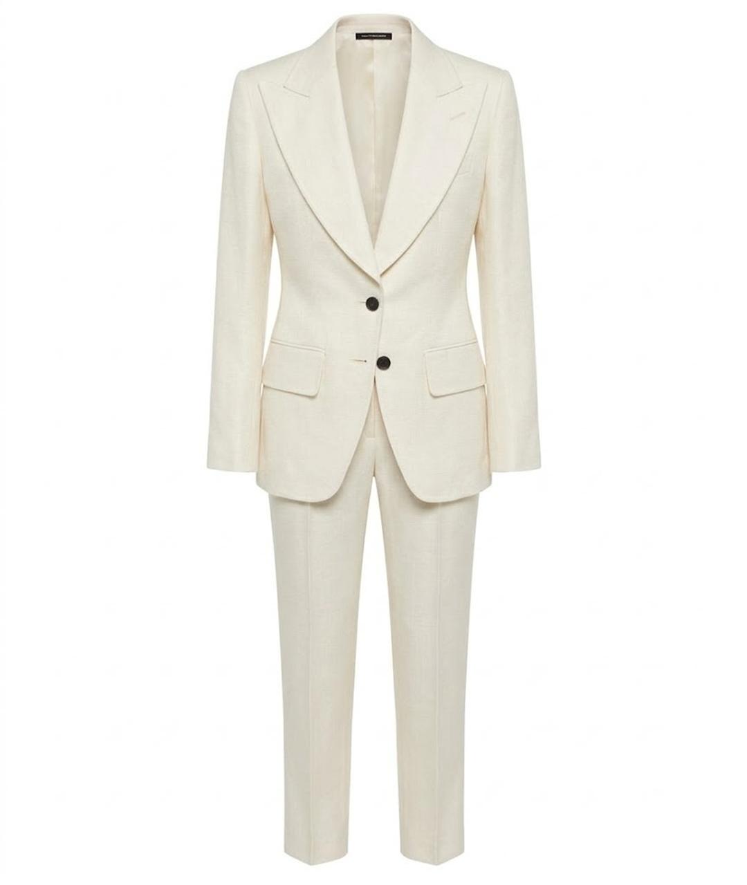 TOM FORD Бежевый костюм с брюками, фото 1