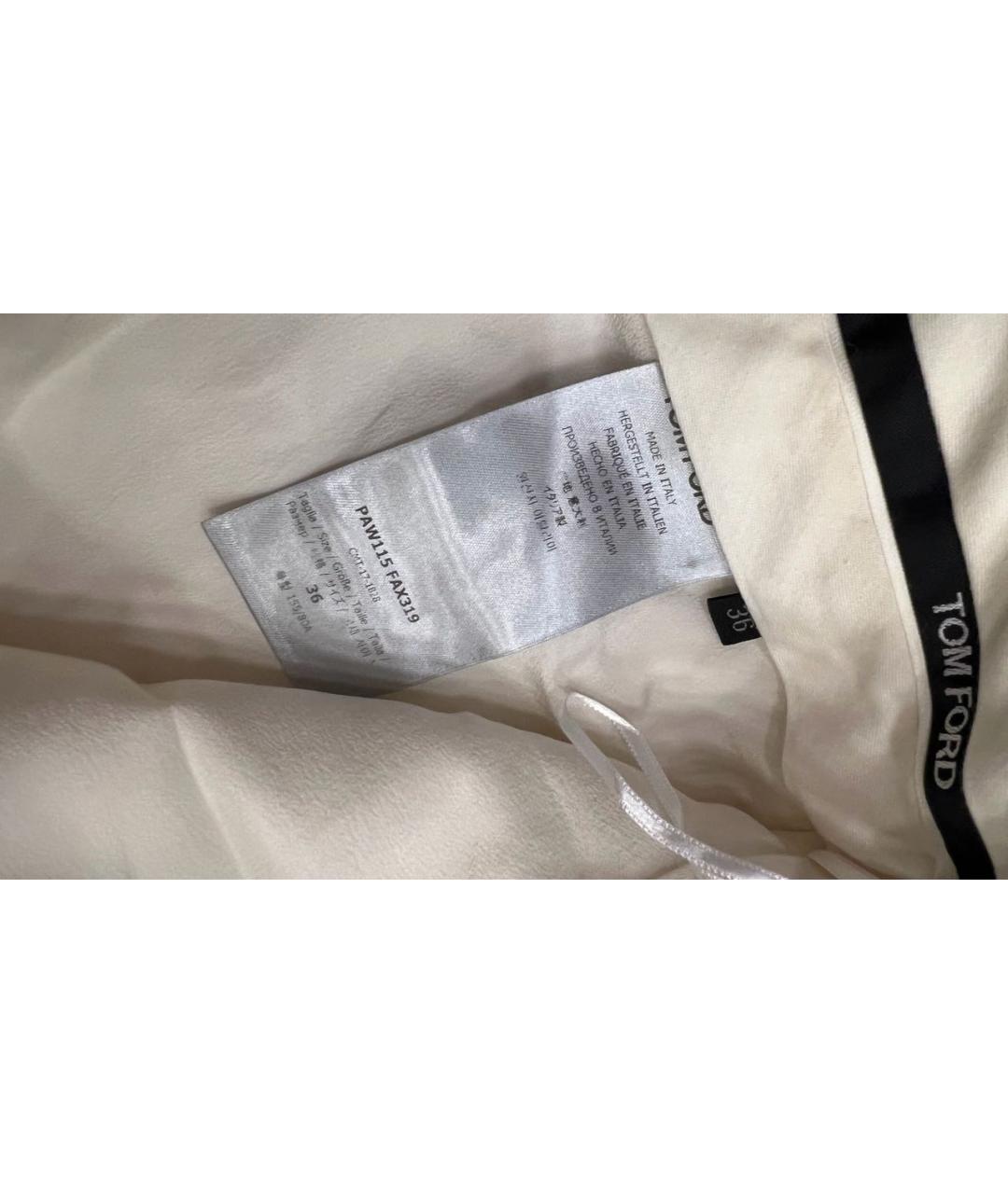 TOM FORD Бежевый костюм с брюками, фото 7