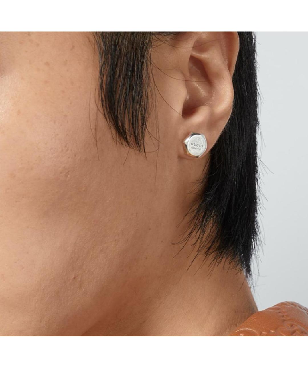 GUCCI Серебряные серебряные серьги, фото 5