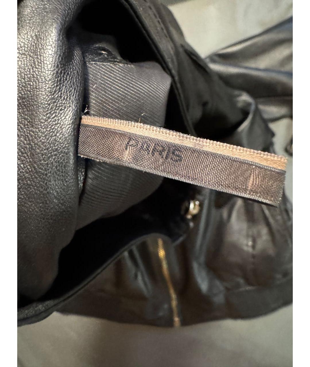 CHRISTIAN DIOR Черная кожаная куртка, фото 8