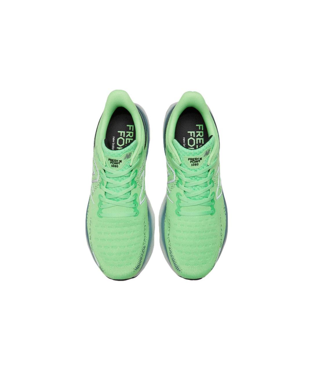 NEW BALANCE Зеленые низкие кроссовки / кеды, фото 4