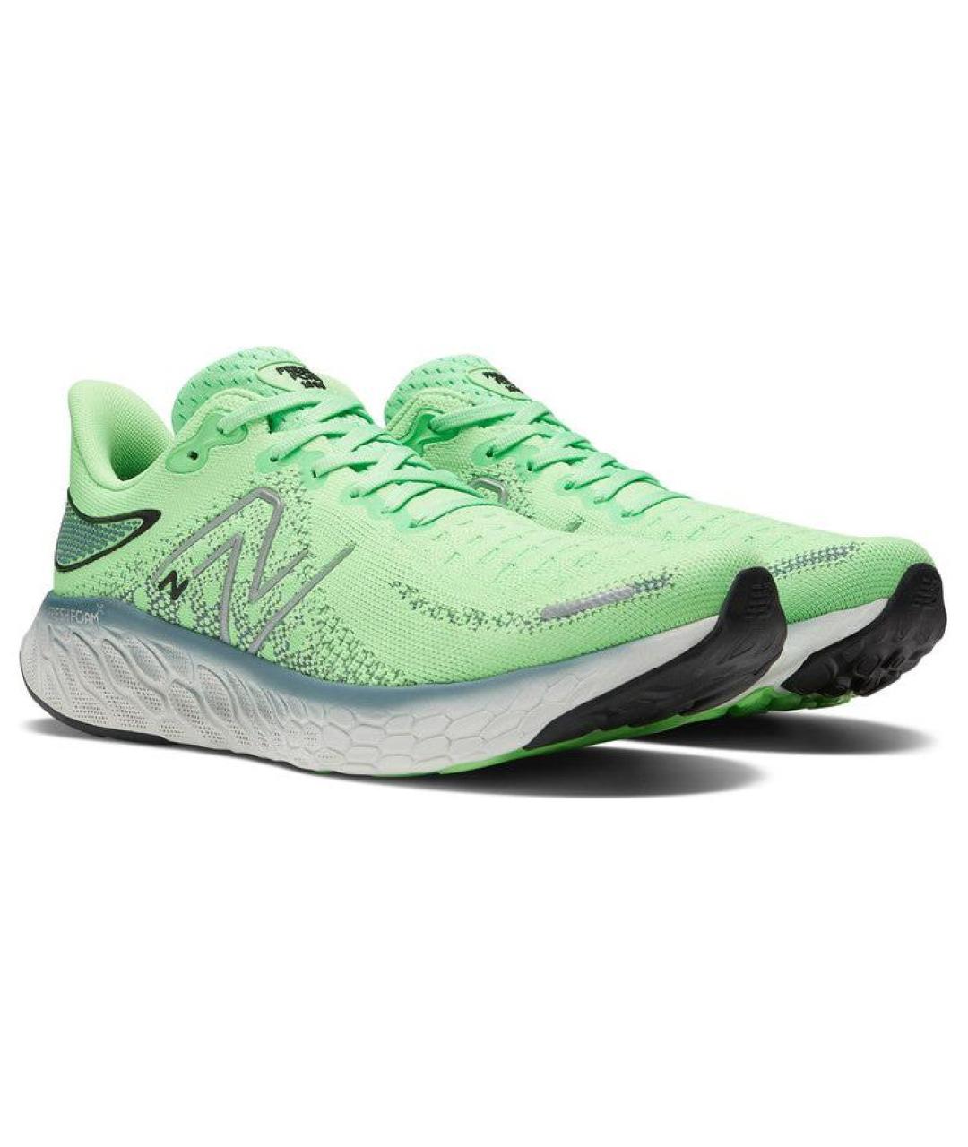 NEW BALANCE Зеленые низкие кроссовки / кеды, фото 3