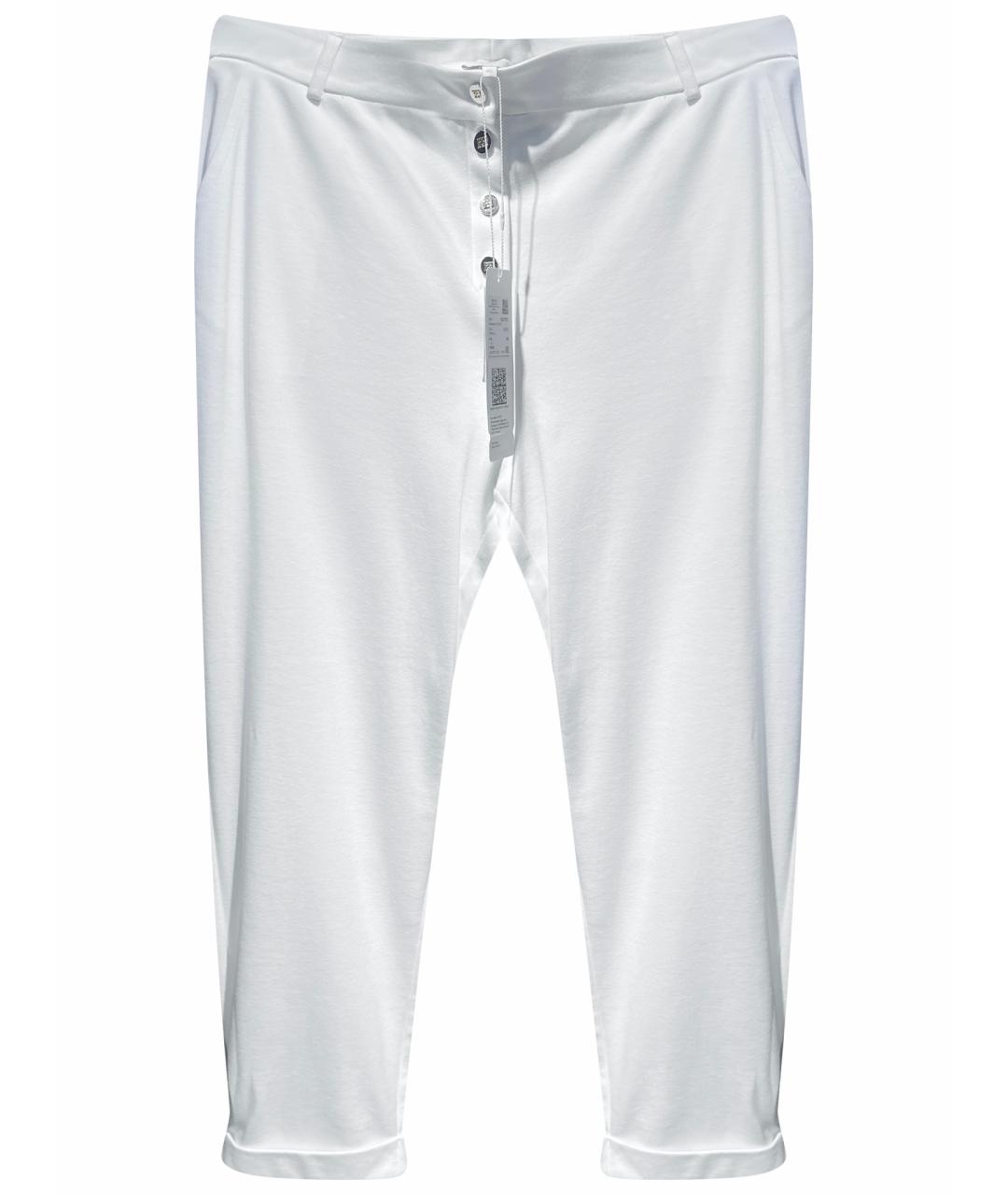 ESCADA Белые вискозные прямые брюки, фото 1