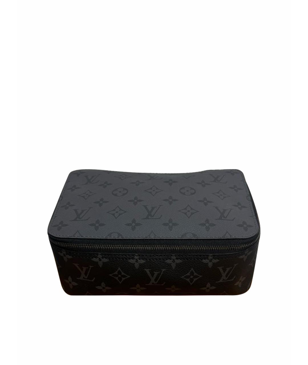 LOUIS VUITTON Черная барсетка, фото 1
