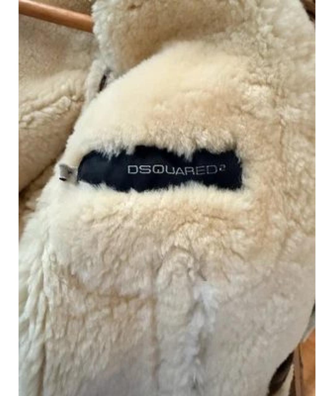 DSQUARED2 Кожаная дубленка, фото 5