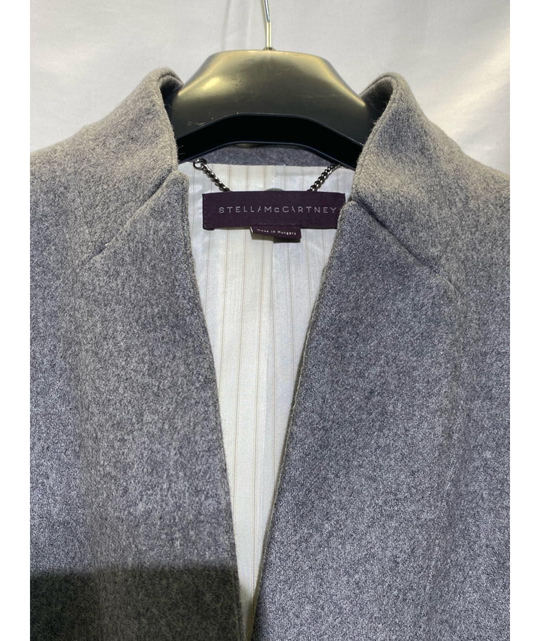 STELLA MCCARTNEY Серый шерстяной жакет/пиджак, фото 3