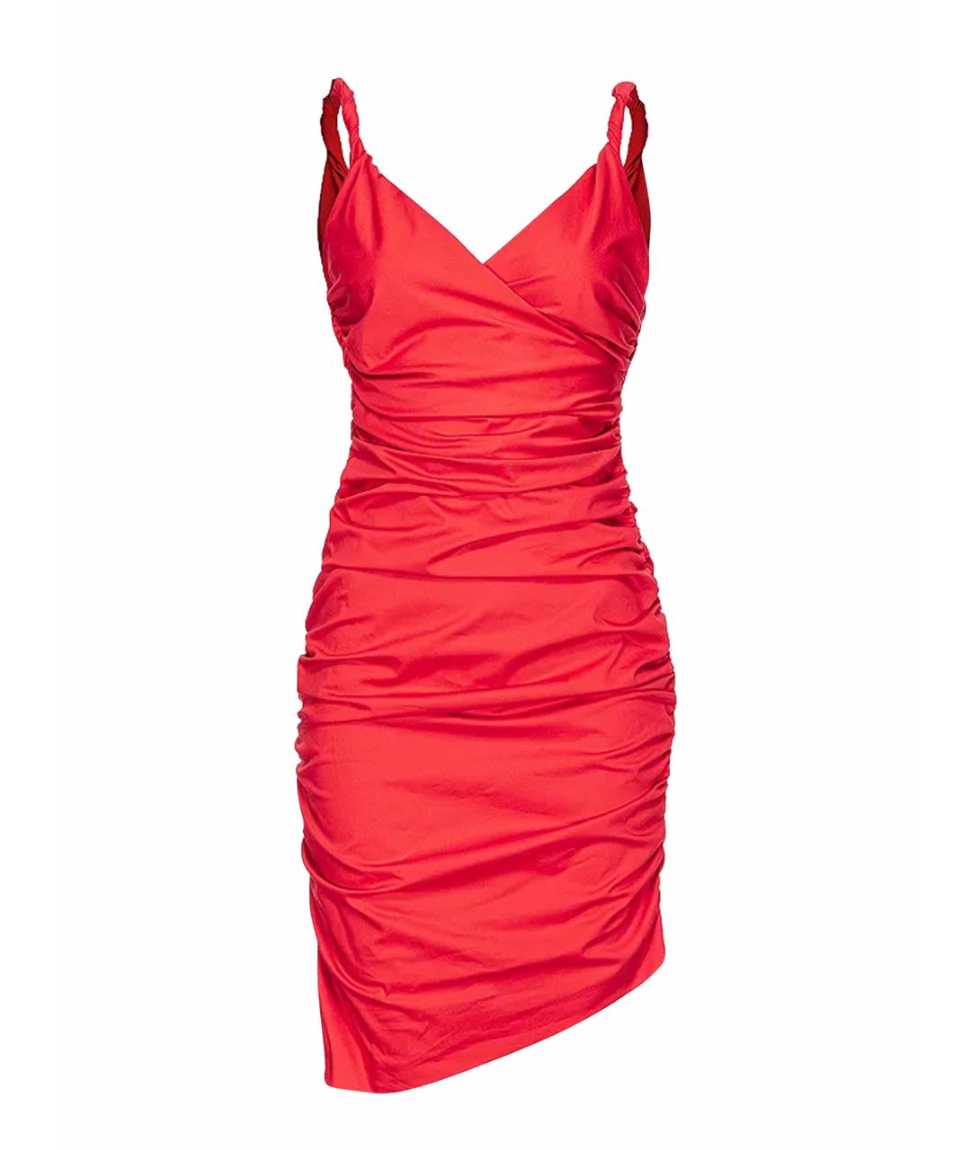 PINKO Красное вечернее платье, фото 1