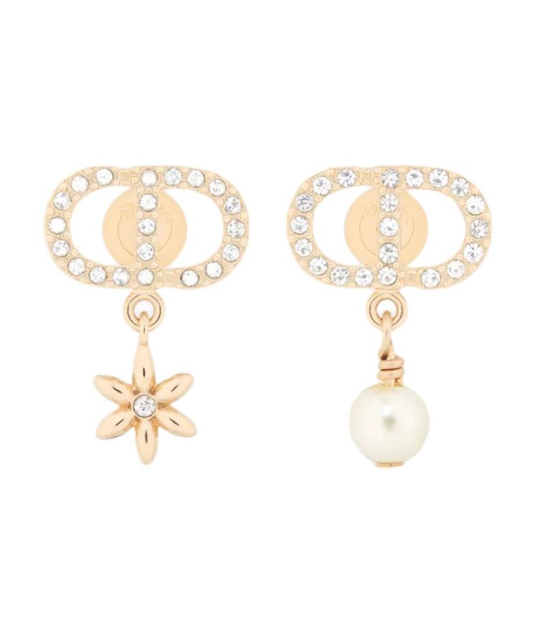 CHRISTIAN DIOR Золотые серьги, фото 1