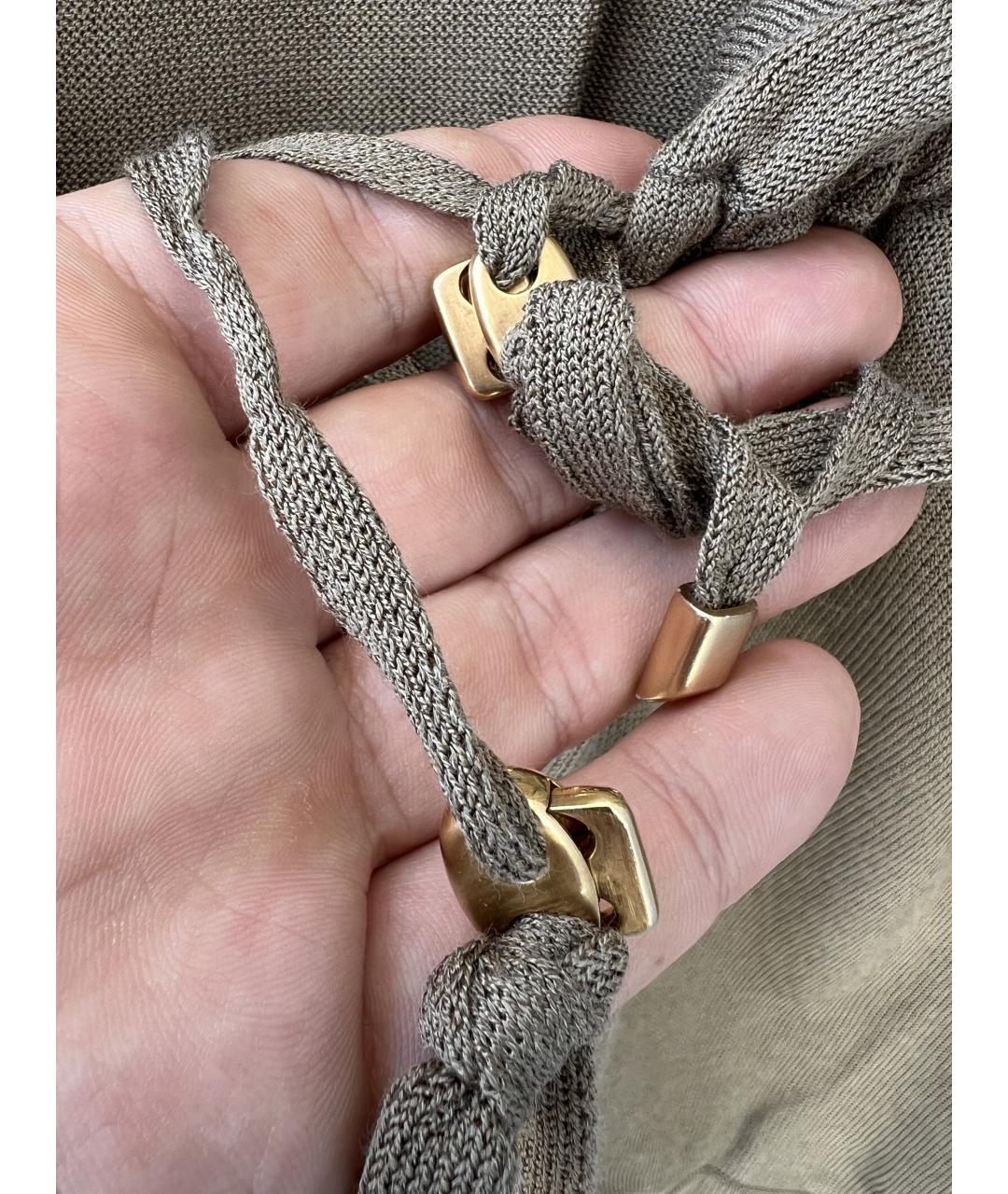 ESCADA Хаки кардиган, фото 4