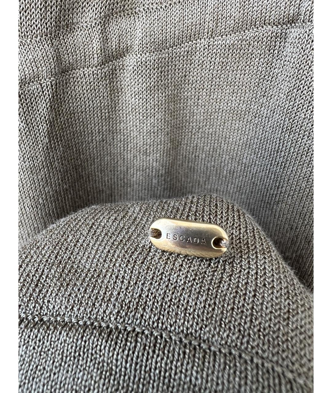 ESCADA Хаки кардиган, фото 2