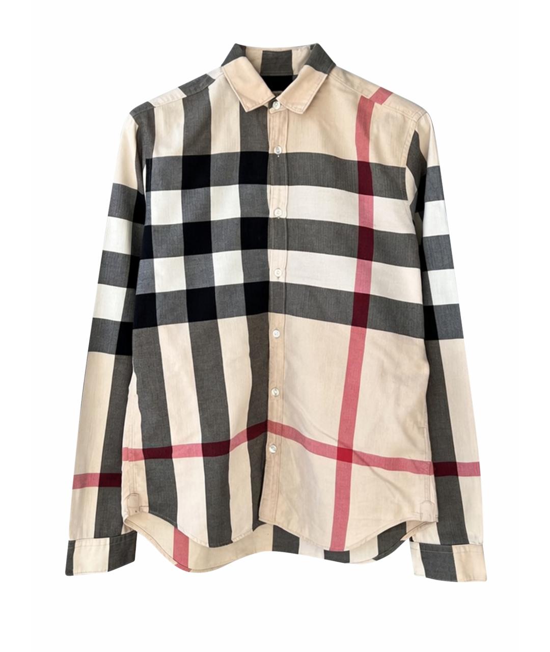 BURBERRY Хлопковая классическая рубашка, фото 1