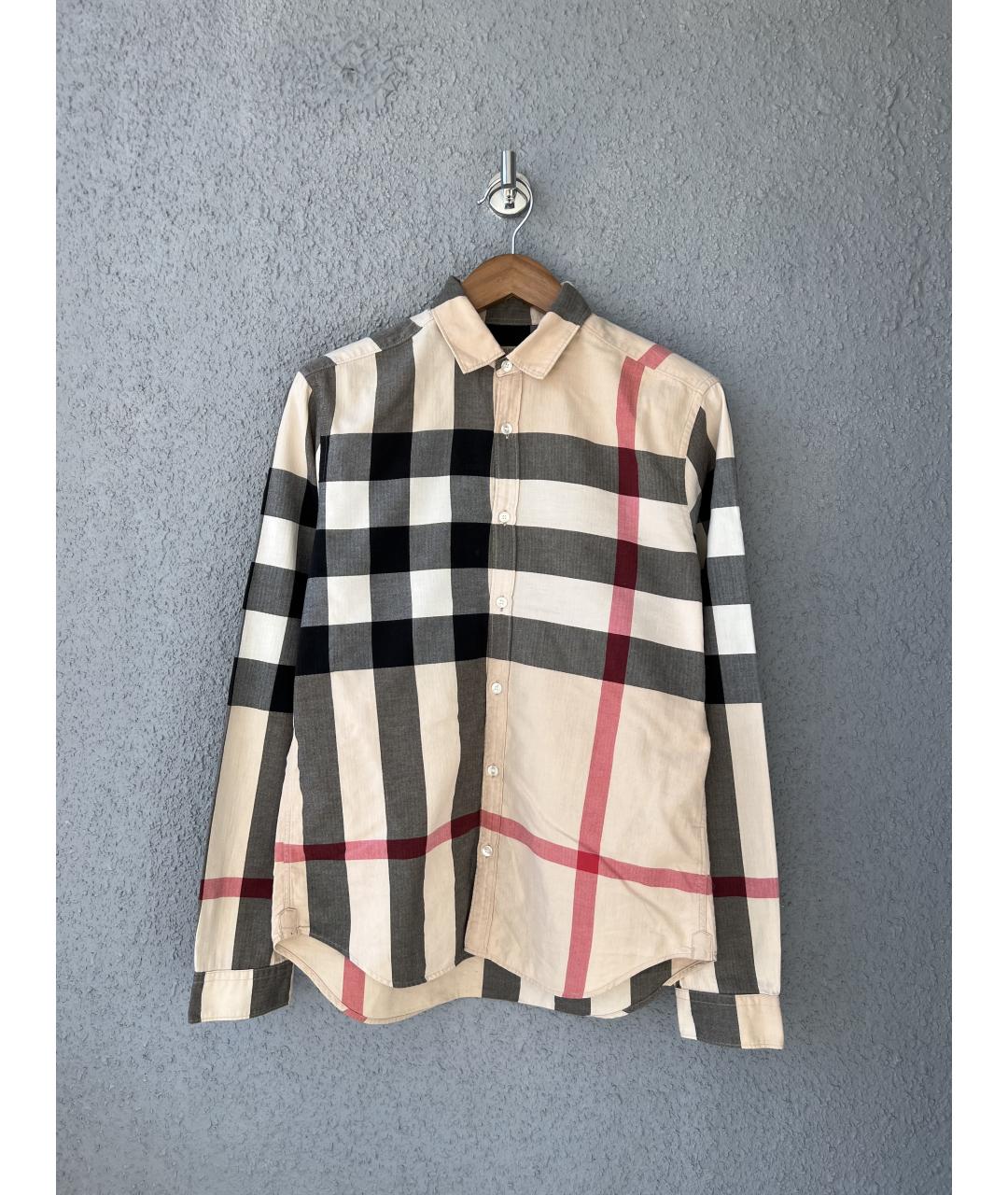 BURBERRY Хлопковая классическая рубашка, фото 8