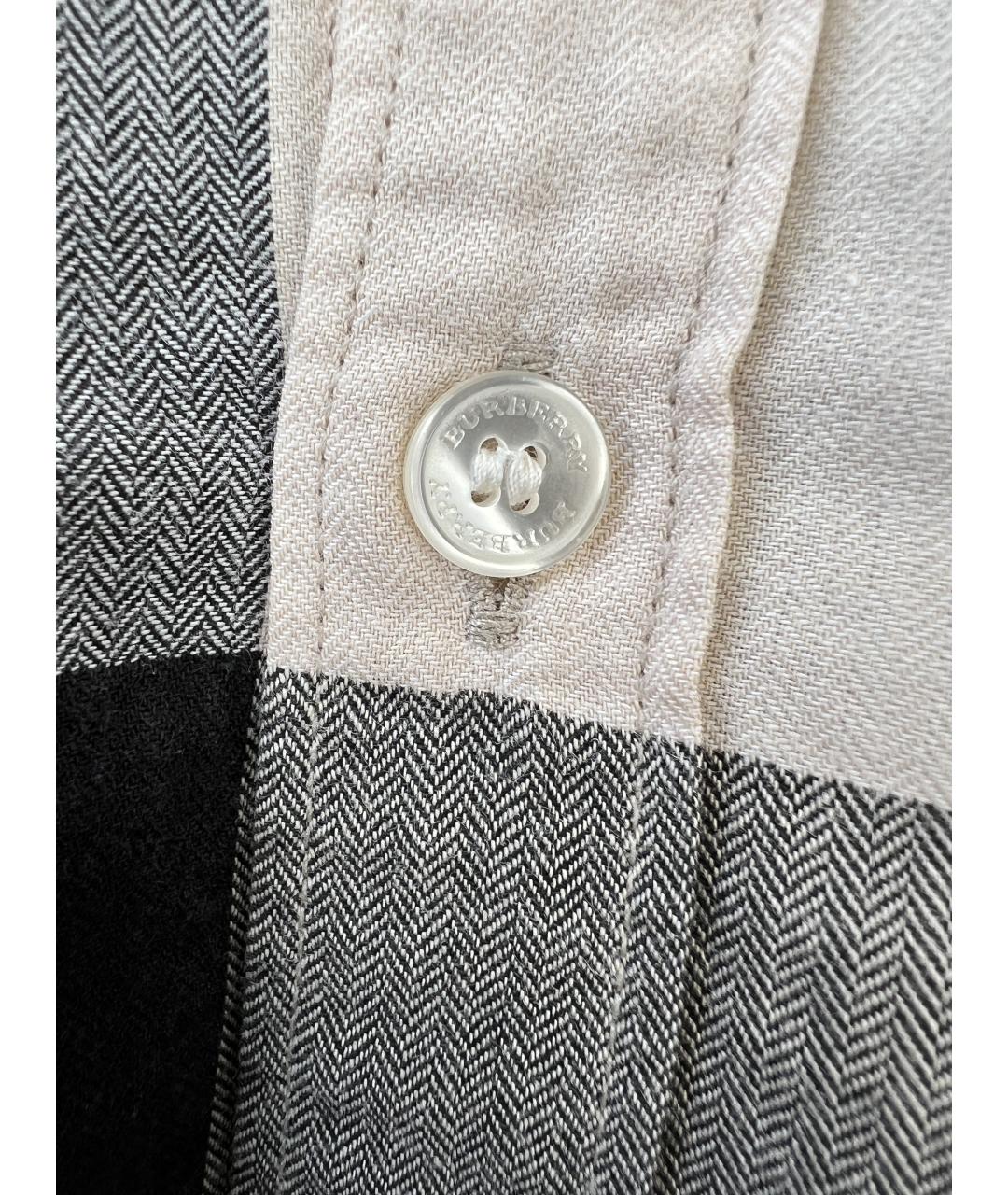 BURBERRY Хлопковая классическая рубашка, фото 2