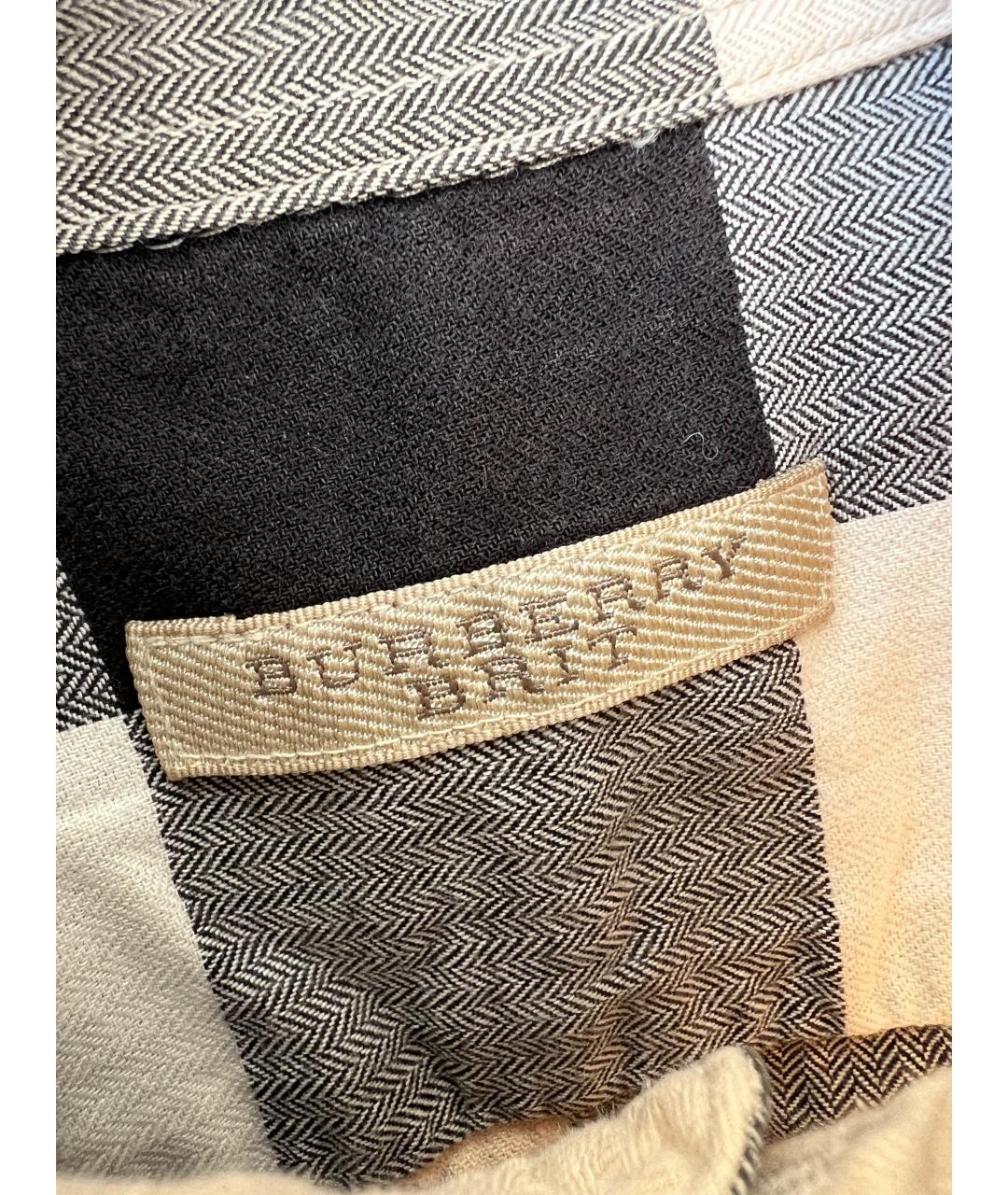 BURBERRY Хлопковая классическая рубашка, фото 3