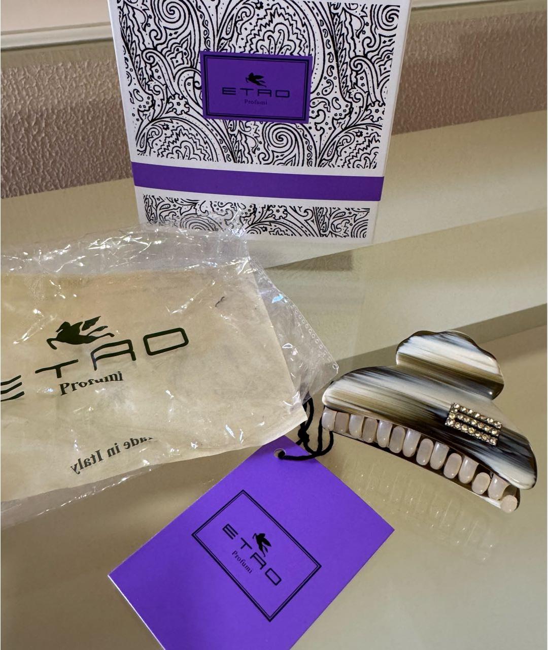 ETRO Бежевая заколка, фото 3