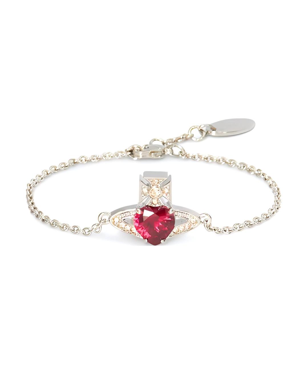 VIVIENNE WESTWOOD Серебрянный металлический браслет, фото 1