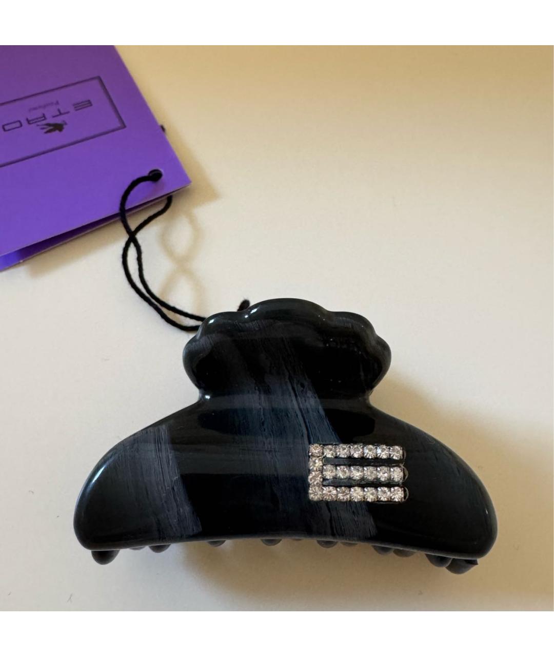 ETRO Черная заколка, фото 2