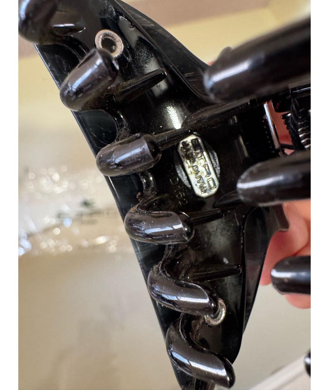 ETRO Черная заколка, фото 4