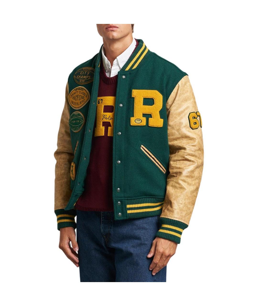 POLO RALPH LAUREN Зеленая куртка, фото 2