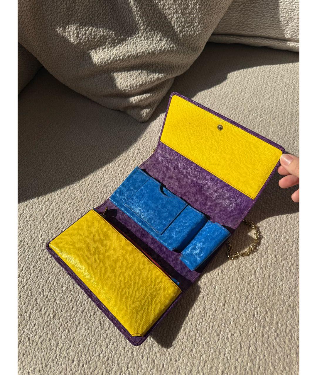 DOLCE&GABBANA Мульти кожаная сумка через плечо, фото 5