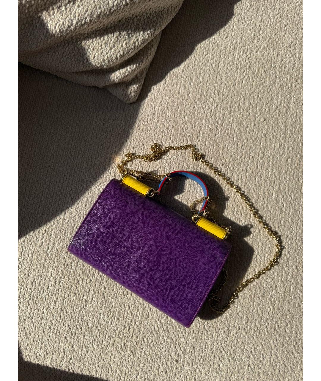 DOLCE&GABBANA Мульти кожаная сумка через плечо, фото 2