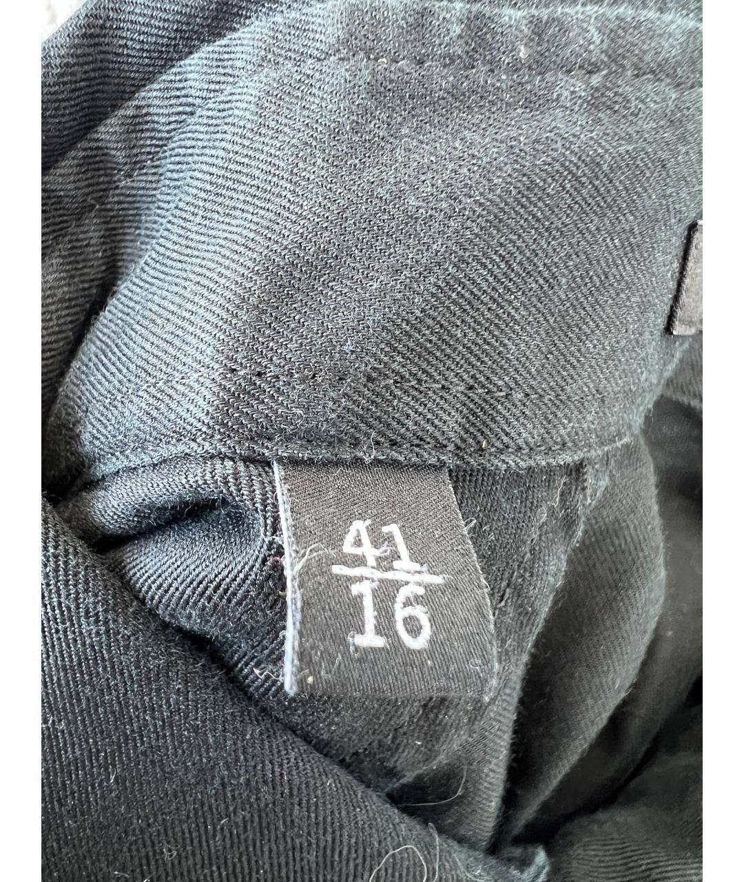 GUCCI Черная хлопковая кэжуал рубашка, фото 6