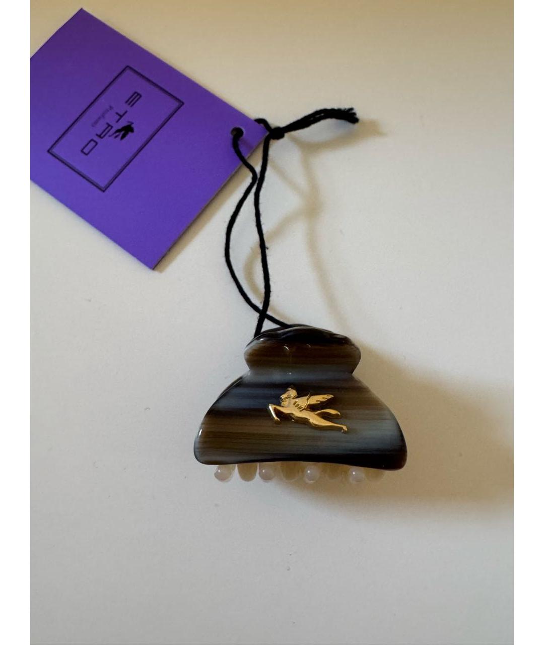 ETRO Бежевая заколка, фото 2