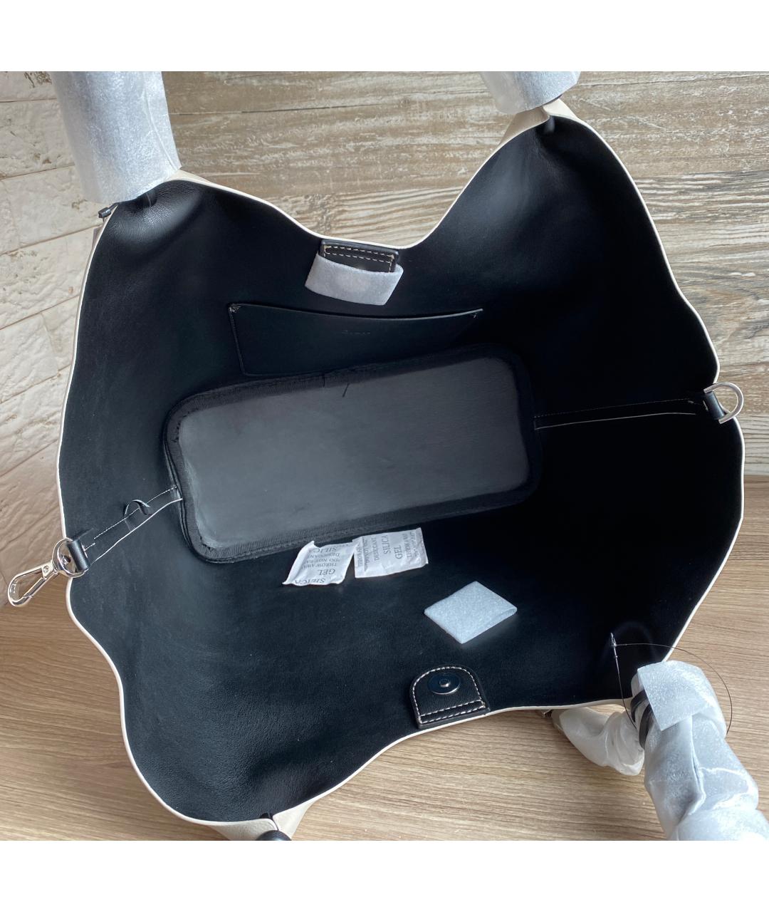 DKNY Бежевая сумка тоут из искусственной кожи, фото 7