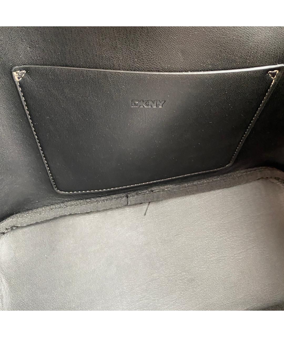 DKNY Бежевая сумка тоут из искусственной кожи, фото 8