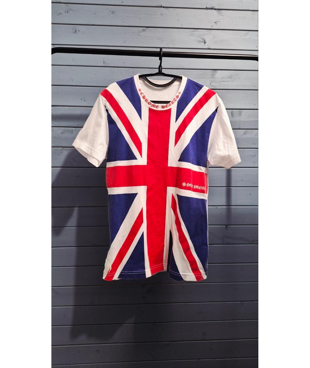 CHROME HEARTS Белая футболка, фото 10