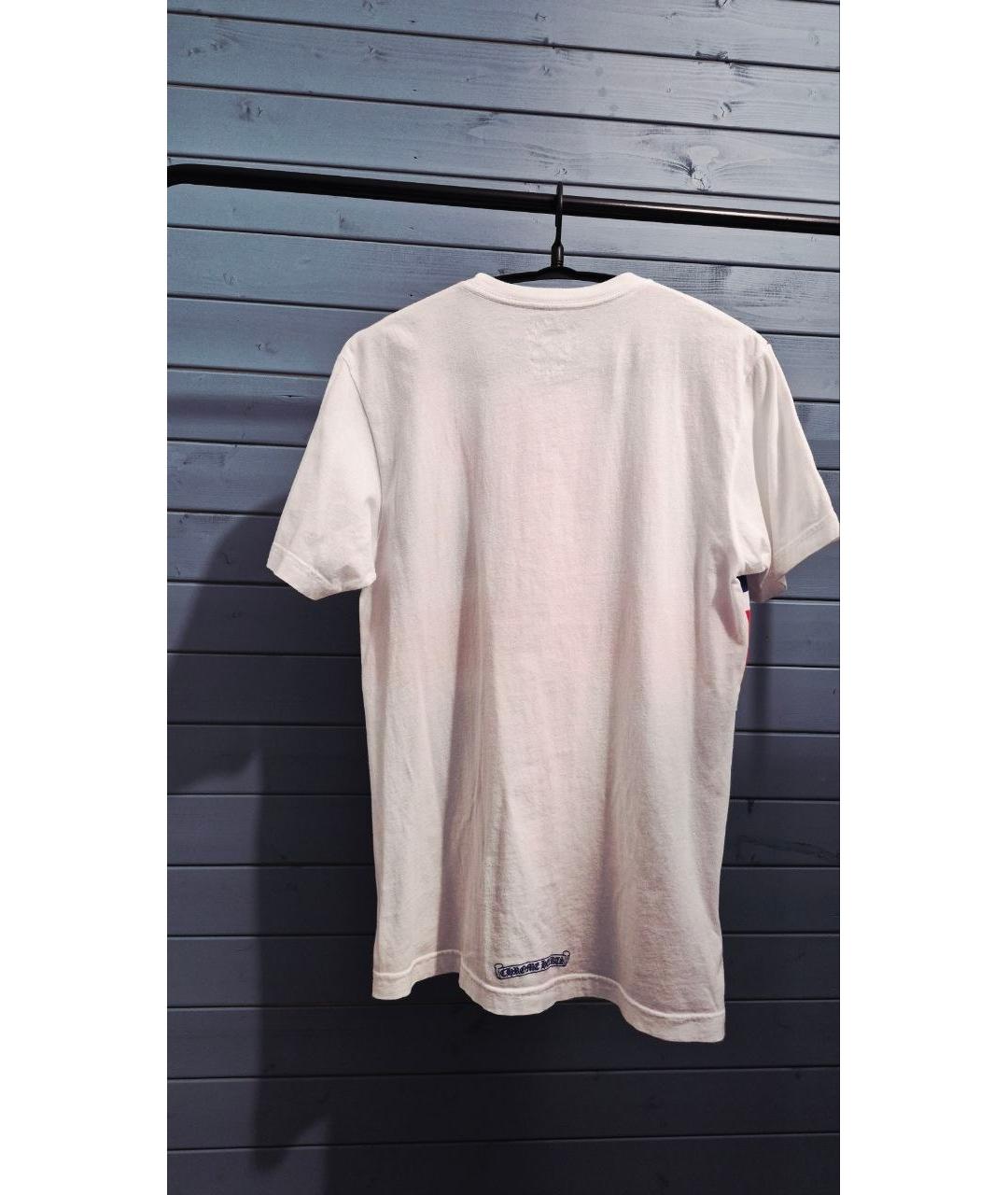 CHROME HEARTS Белая футболка, фото 5