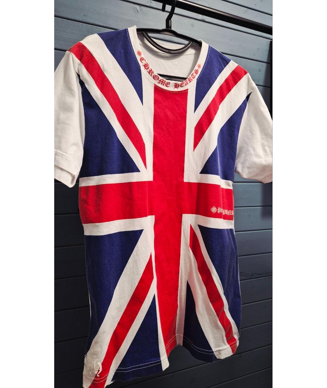 CHROME HEARTS Белая футболка, фото 2