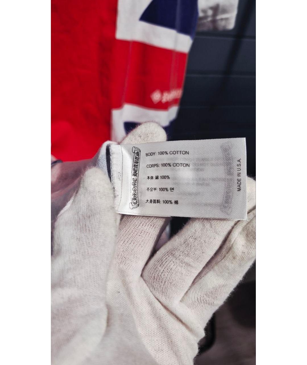 CHROME HEARTS Белая футболка, фото 7