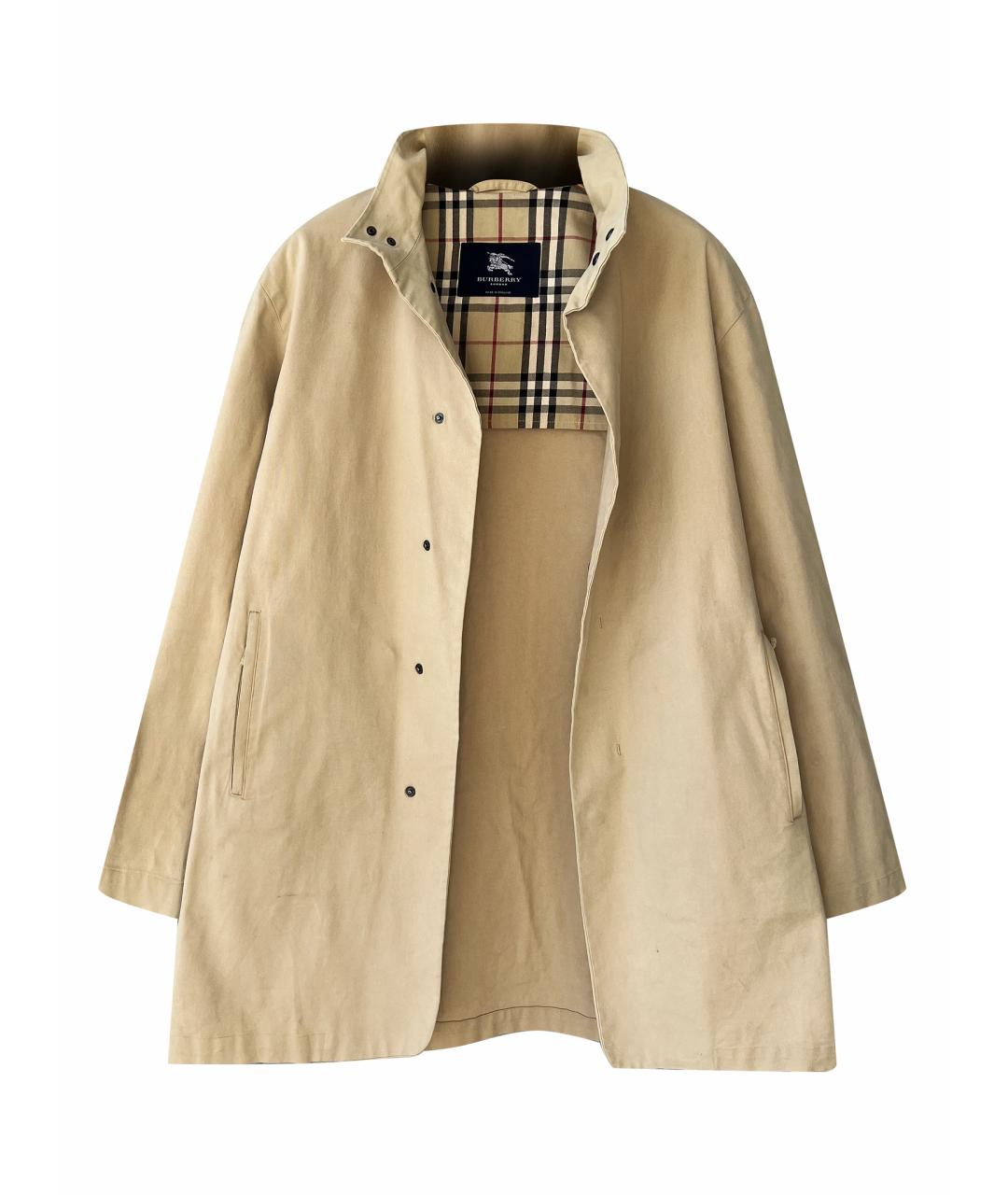 BURBERRY Бежевый тренч / плащ, фото 1