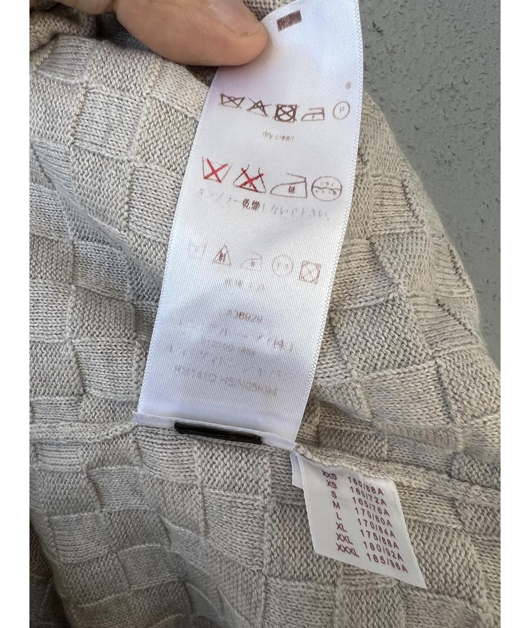 LOUIS VUITTON Бежевый джемпер / свитер, фото 5