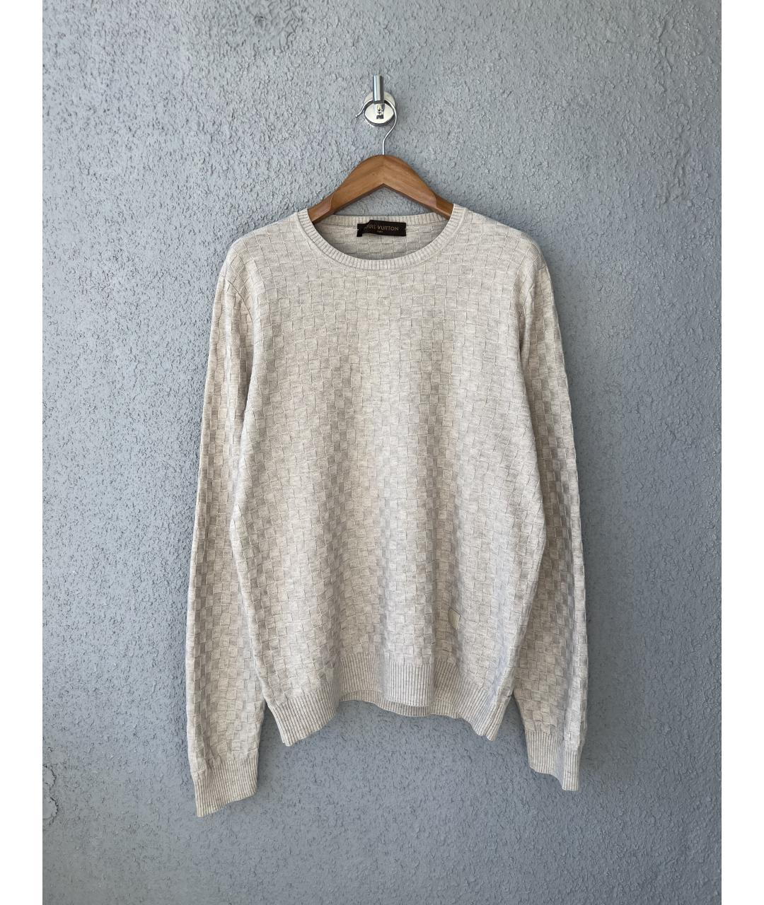 LOUIS VUITTON Бежевый джемпер / свитер, фото 7