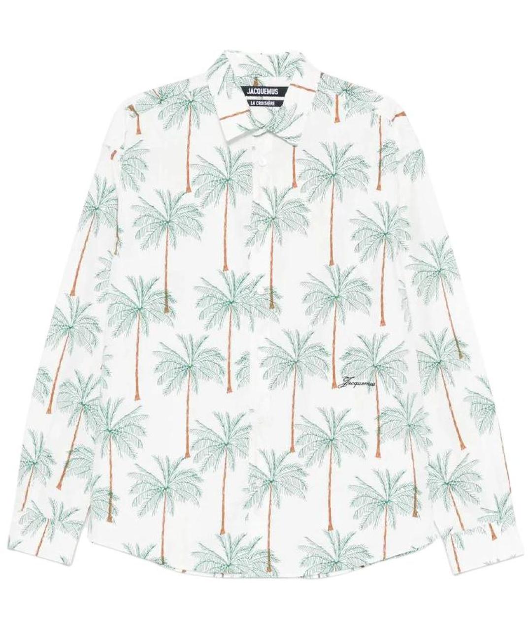 JACQUEMUS Белая кэжуал рубашка, фото 1
