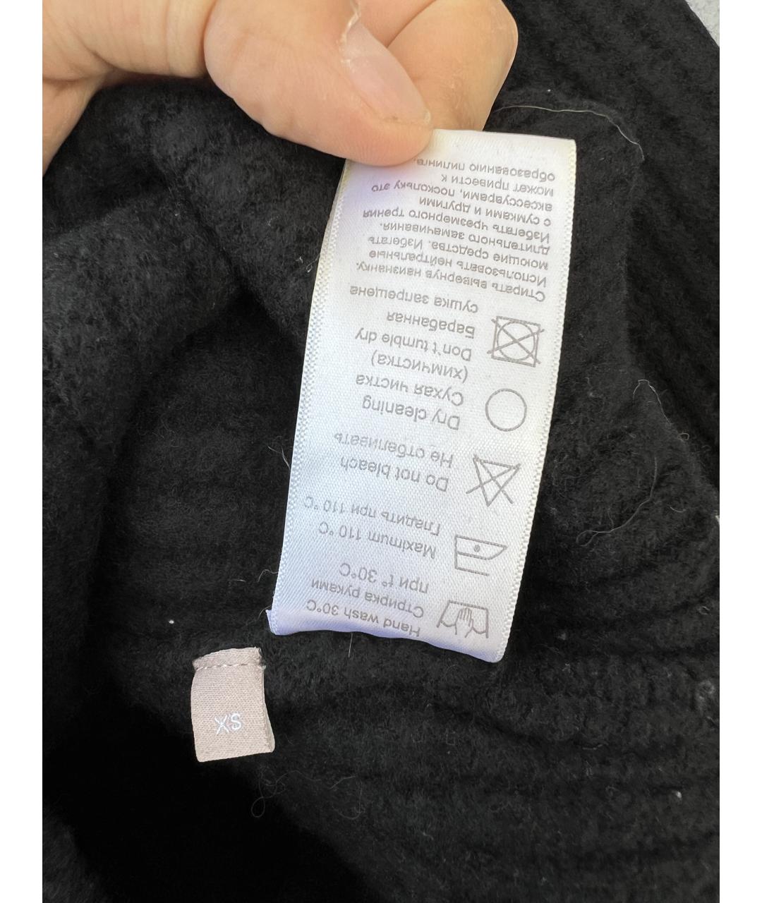 12 STOREEZ Черный шерстяной джемпер / свитер, фото 4