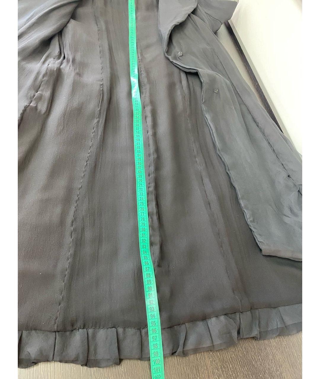 LANVIN Черный тренч/плащ, фото 7