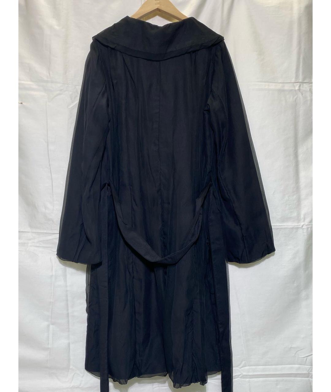 LANVIN Черный тренч/плащ, фото 2