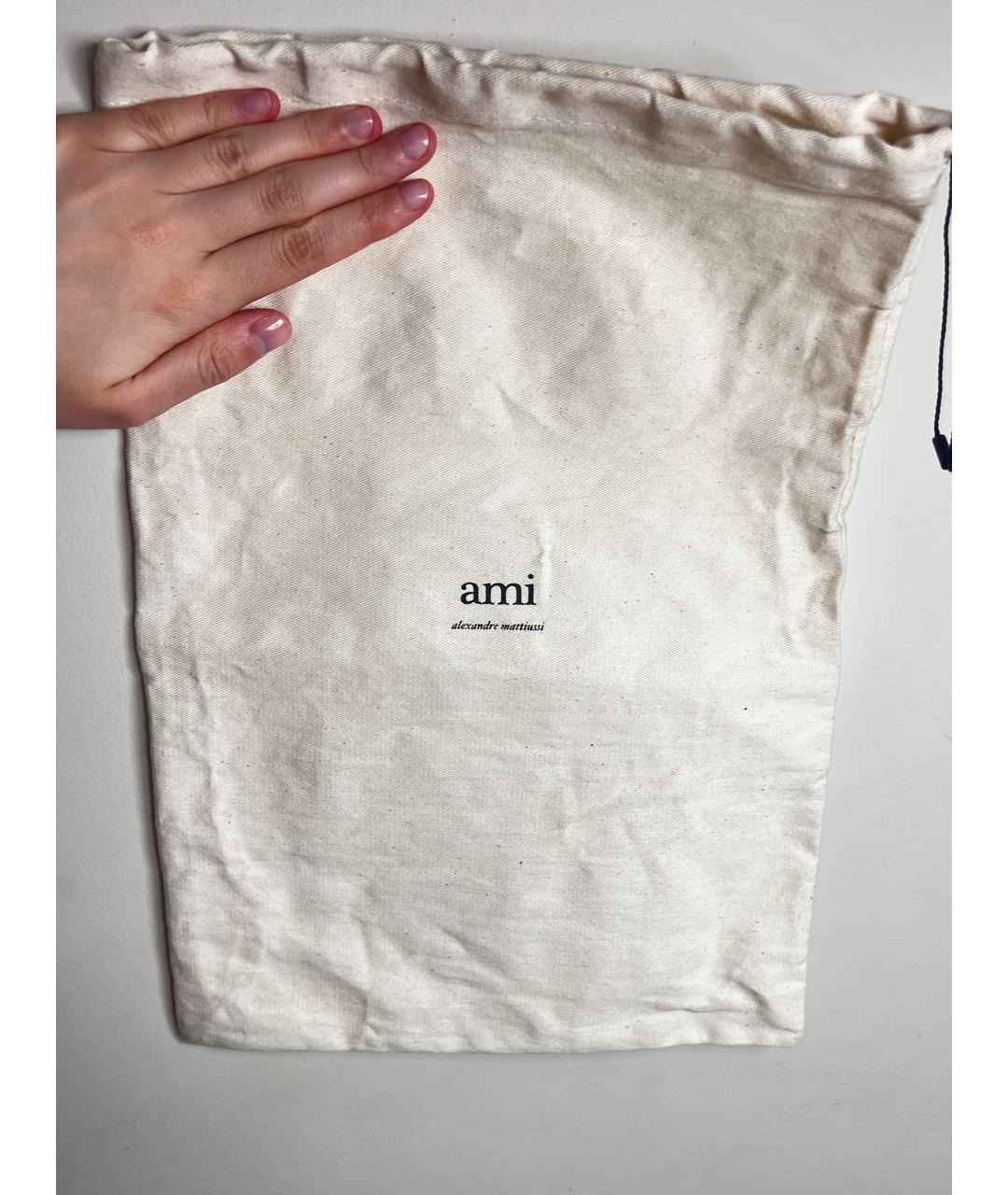 AMI ALEXANDRE MATTIUSSI Белая шерстяная панама, фото 7