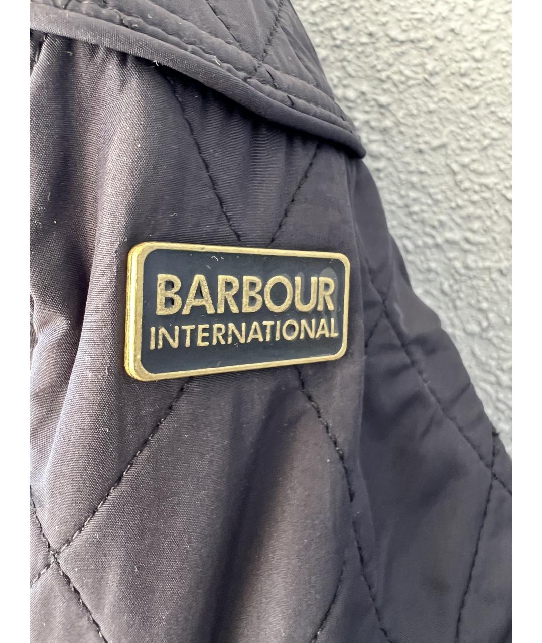 BARBOUR Темно-синяя полиэстеровая куртка, фото 3