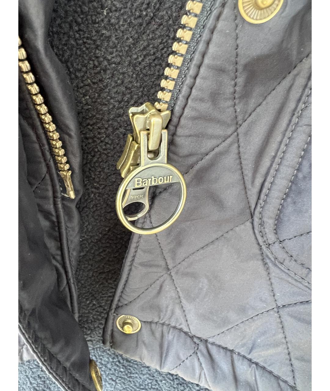 BARBOUR Темно-синяя полиэстеровая куртка, фото 5