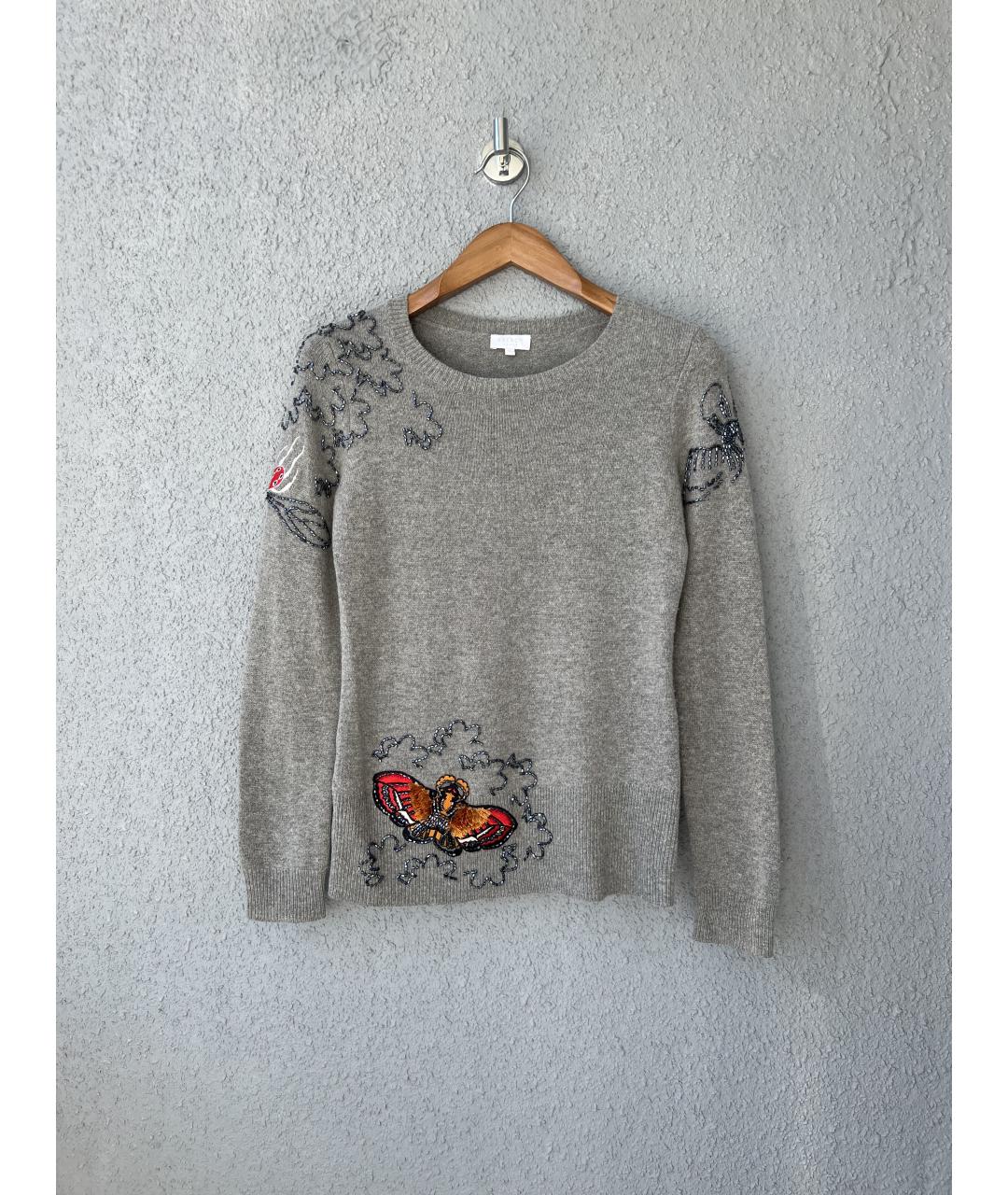 ESCADA Серый шерстяной джемпер / свитер, фото 6