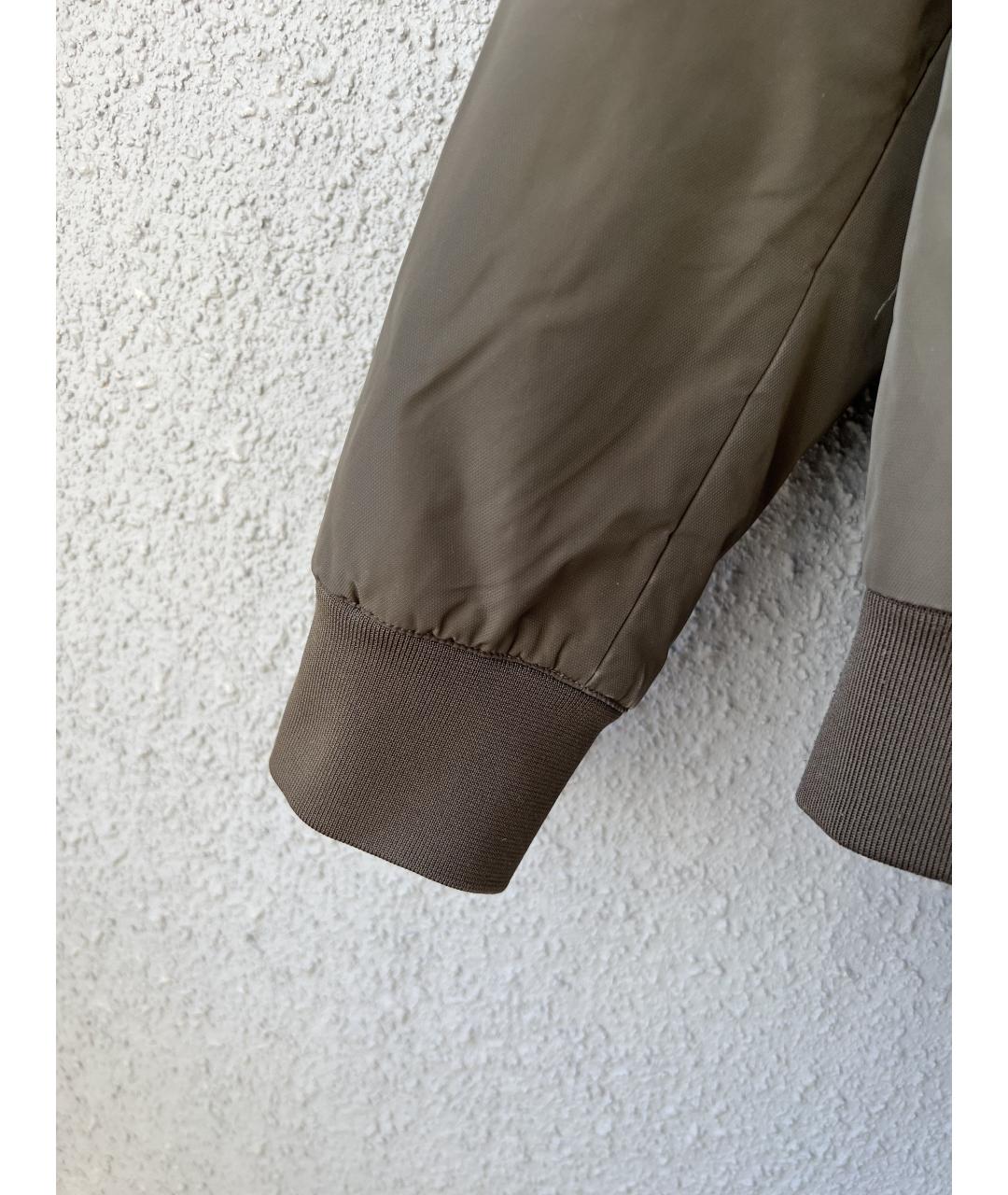 COS Хаки полиамидовая куртка, фото 7