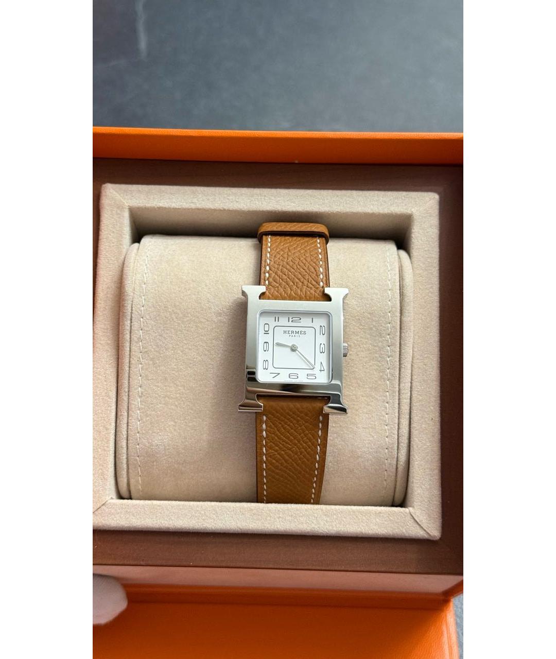 HERMES Серебряные часы, фото 2